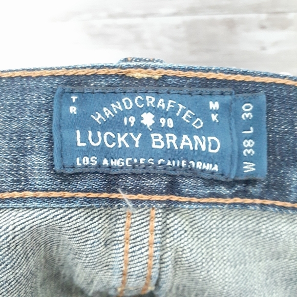 Lucky Brand Mens Jeans 38x30 211 Original 813 - Picture 3 of 5